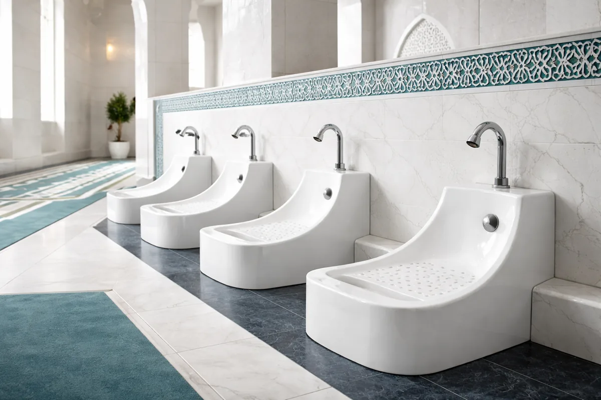 Comment choisir un lavabo d'ablutions en céramique antibactérienne pour sa mosquée