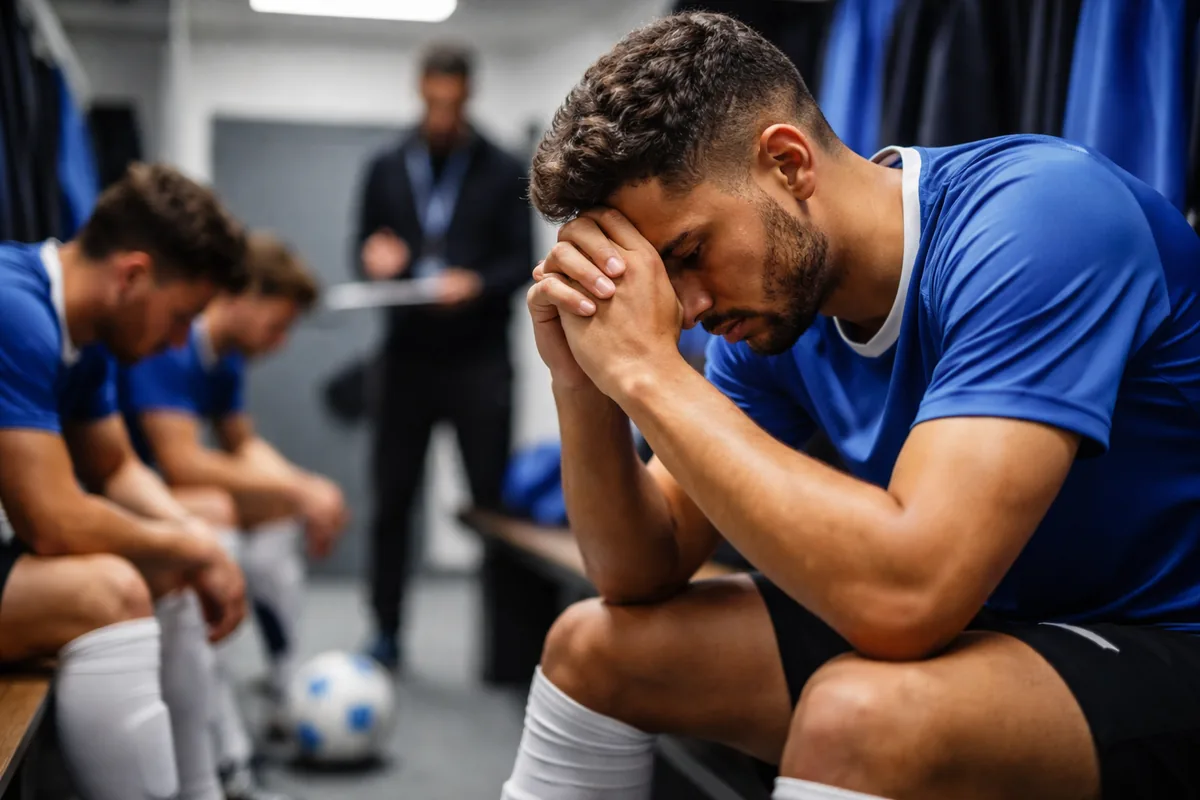 Comment gérer le stress des joueurs de football avant un match
