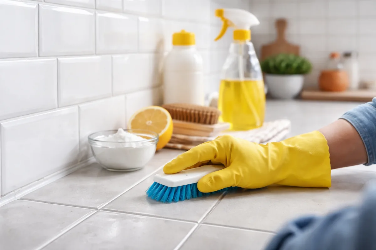 Comment bien nettoyer les joints de carrelage dans la cuisine
