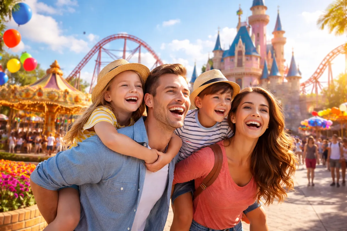 Quels sont les meilleurs parcs d'attraction pour des sorties en famille ?