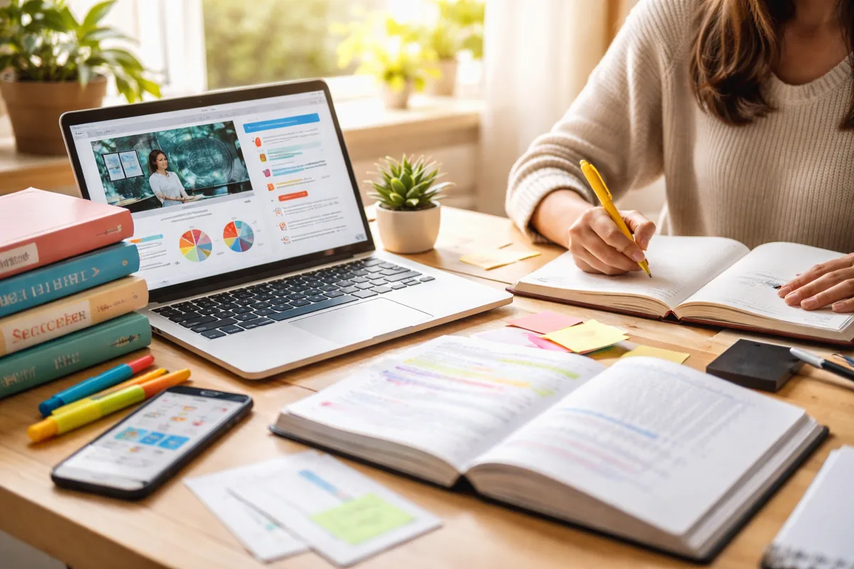 Comment réviser efficacement pour le Bac et le Brevet avec des ressources éducatives gratuites