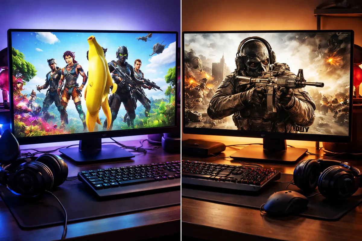 Comment choisir entre Fortnite et Call of Duty pour débuter dans le gaming