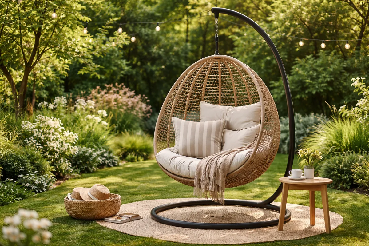 Comment choisir un fauteuil suspendu pour se détendre dans son jardin