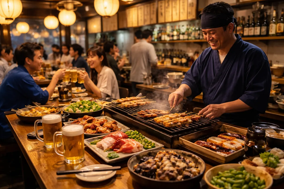 Comment découvrir les izakayas au Japon à travers leur culture culinaire