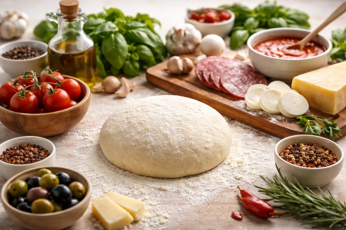Comment réussir la pâte à pizza maison avec des ingrédients variés